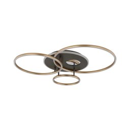 Globo 48466-54 - Plafonieră LED dimabilă INVERTINA 54W/230V 90x70 cm+telecomandă