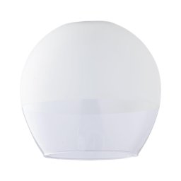 Sticlă de schimb pentru lustrul KULA E27, diametru 38 cm, albă/transparentă