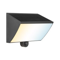Brilliant - Aplica de perete solară LED SIERRA LED/6W/3,7V 2000 mAh IP54 negru