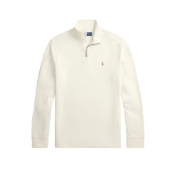 POLO RALPH LAUREN Pulover 40/1 Dbl Knit Jacq-Knt 710P07411004 101 natural