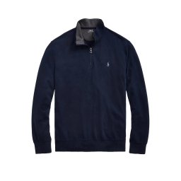 POLO RALPH LAUREN Futer Double Knit Jersey-Lsl-Knt 710812963003 410 navy