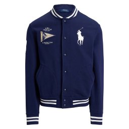 POLO RALPH LAUREN Geacă Lw Cls Athl Flce-Knt 710B20012001 410 navy