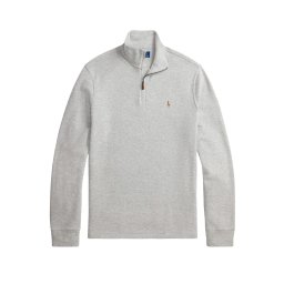 POLO RALPH LAUREN Pulover 40/1 Dbl Knit Jacq-Knt 710P07411003 020 grey