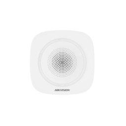 Sirena wireless de interior Hikvision AX PRO 110 dB, 868 MHz, LED rosu