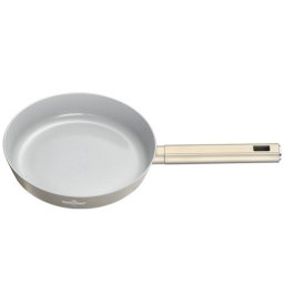 Tigaie Swiss Haus SH-SCFP24CH, Ø24x4,9 cm, Acoperire ceramica Sapphire, Fara PTFE/PFAS/PFOA, Inductie, Sampanie