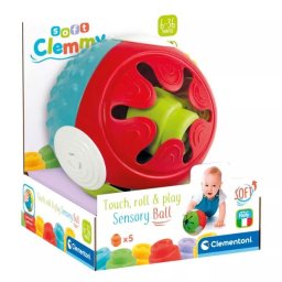 Clemmy: Atinge, rostogolește și joacă! minge de dezvoltare senzorială