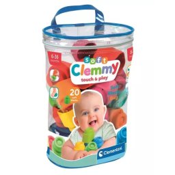 Clemmy: Blocuri de construcție moi - 20 buc
