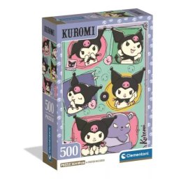 Clementoni: Puzzle Compact Kuromi, 500 piese