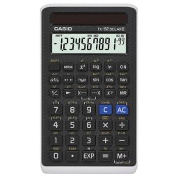 Calculator de birou Fx-82Solarii, Negru, Afisaj (Cifre): 12, Alimentat Cu Energie Solara (L X I X A) 71 X 10 X 134 Mm
