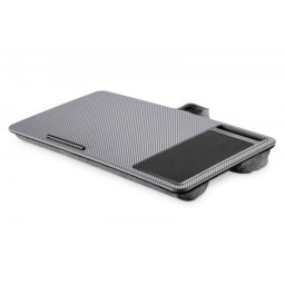Plastic Cu mousepad si suport de telefon Pana la 17" Gri