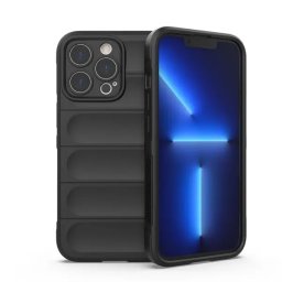 Husa Carcasă Magic Shield pentru iPhone 13 Pro, flexibilă, blindată, neagră