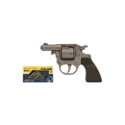 Revolver metalic de jucarie cu capse