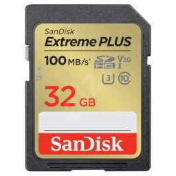 Card memorie Card de memorie SDHC SanDisk EXTREME PLUS, CLASS 32 GB, UHS-I, Citire 100 MB/s