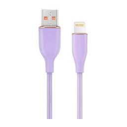 GEMBIRD Premium silicon 8-pin cable charging and data cable 1.5 m Violet