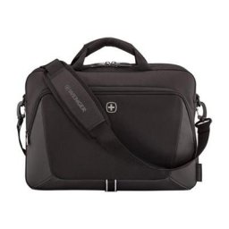 Geanta "XE Brief with", Negru - Design Practic, Aspect Office Chic
