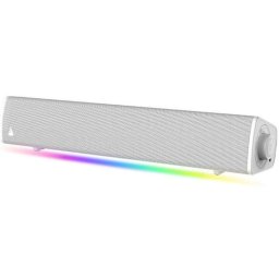 Boxa portabila Sound Blaster GS3 Soundbar BT 5.4 USB-C RGB 24W alb