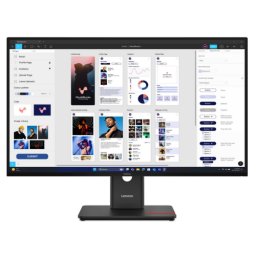 Monitor LED ThinkVision T32UD-40, 32 inch, 3840x2160, 4 ms, Black
