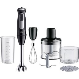 MultiQuick 5 Pro MQ55254M, 0.6l, 1000W, 25 trepte viteza, negru-argintiu