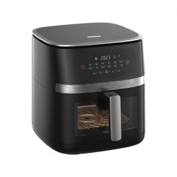 Friteuza HAF-C7DH20BK, 2000 W, 7 l, 12 programe, Negru
