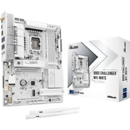 Placa de baza MB ASRock Intel 1851 B860 Challenger WiFi white