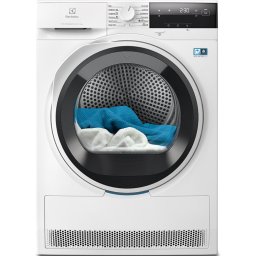 Uscatoare EW7D384AE, DelicateCare, Pompa de caldura, 8 kg, 12 programe, Clasa C, alb