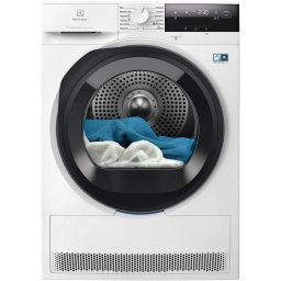 Uscator de rufe EW7D395UCE, Pompa de caldura, 9 kg, 12 programe, Clasa C, alb