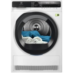 Uscatoare PerfectCare800 EW8D585UCE, Pompa de caldura, 8 kg, Clasa B, Wi-Fi, Motor Inverter, display TFT, UltraCare, DelicateCare, 3DSense+, SmartSelect, Alb