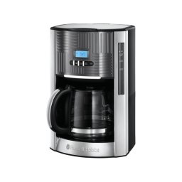 Cafetiera Cafetiera Filtru, 25270-56 Geo Steel, 12 cesti, 1000 W, 1.5 L, Inox/Negru