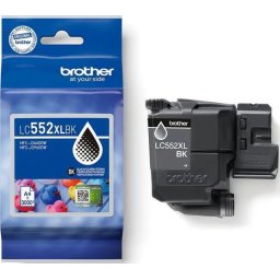 BROTHER LC552XLBK INK XL BLACK 3K