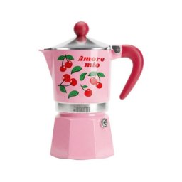 Espressoare pentru aragaz Cafetiera Bialetti Fruit Vibes, 3 doze, roz, 150 ml