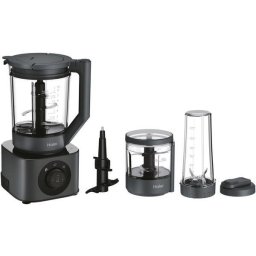 HBL7W5 011, 1200W, 2 l, 6 programe, 10 viteze, display LCD, corp din tritan, program automat de spart gheata si smoothie, Negru