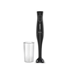 350 W, 2 trepte de viteza, functie turbo, lama din inox, accesoriu pahar gradat 700 ml, zgomot redus, Negru