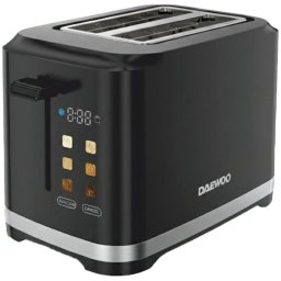 Prajitor de paine DBTCT80B, 800 W, display LED, functie reincalzire, functie decongelare, tavita pentru firimituri, control electronic rumenire, carcasa Cool Touch, negru