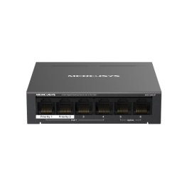 Switch MERCUSYS MS106GP, 6 porturi, PoE+, Black