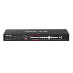 Switch MERCUSYS MS126CP, 24 porturi, PoE+, Black