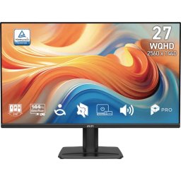 Monitor LED MSI Pro MP275Q E14, 27 inch QHD, 1 ms, 144 Hz, Black