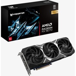 Placa video Acer AMD Radeon RX 9070 Predator BiFrost OC 16GB DP.Z4GWW.P01, GDDR6, 256 bit