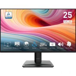 Monitor LED MSI Pro MP252 E2, 24.5 inch Full HD, 1 ms 120 Hz, Black