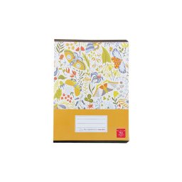 Caiet A5 24 file, geometrie si velin, Pigna Clasic