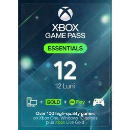 12 Luni Xbox Game Pass Essential /