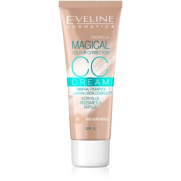 CC Cream Correction Magical Colour Eveline cu SPF15 Culoare Medium Beige No.52