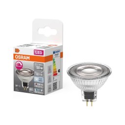 Bec LED dimabil reflector MR16 GU5,3/6,8W/12V 4000K 36° CRI 90 - Osram