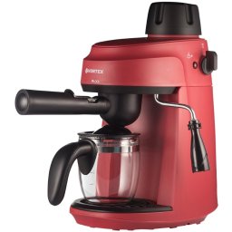 RESIGILAT – Espressor manual Vortex VO4009RD, Capacitate 0.24L, Putere 800W, 3.5bar, Rosu-negru