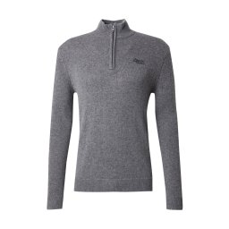 Superdry & Co Pulover 'Essential' gri închis