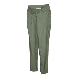 MAMALICIOUS Pantaloni 'Petra' oliv