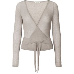 Gai+Lisva Tricou 'Anne' gri deschis