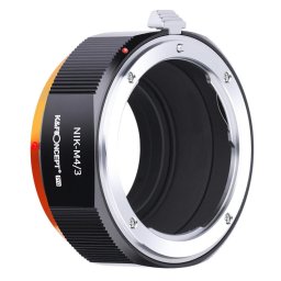 Obiectiv foto DSLR Adaptor montura K&F Concept Nikon-M4/3 PRO de la Nikon AI F-Micro 4/3 (MFT) KF06.459