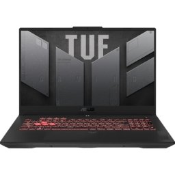 Laptop ASUS TUF Gaming A17 FA707NUG-HX163, AMD Ryzen 7 7445HS, 17.3 inch, RAM 16GB, SSD 2TB, NVIDIA GeForce RTX 4050 6GB, Fara sistem de operare, Mecha Gray