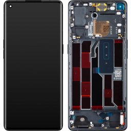 Display cu Touchscreen Oppo Reno4 Pro 5G, cu Rama, Negru (Space Black), Service Pack 4904736