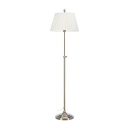 Markslöjd 108972 - Lampă de podea OXFORD 1xE14/40W/230V alb/alamă